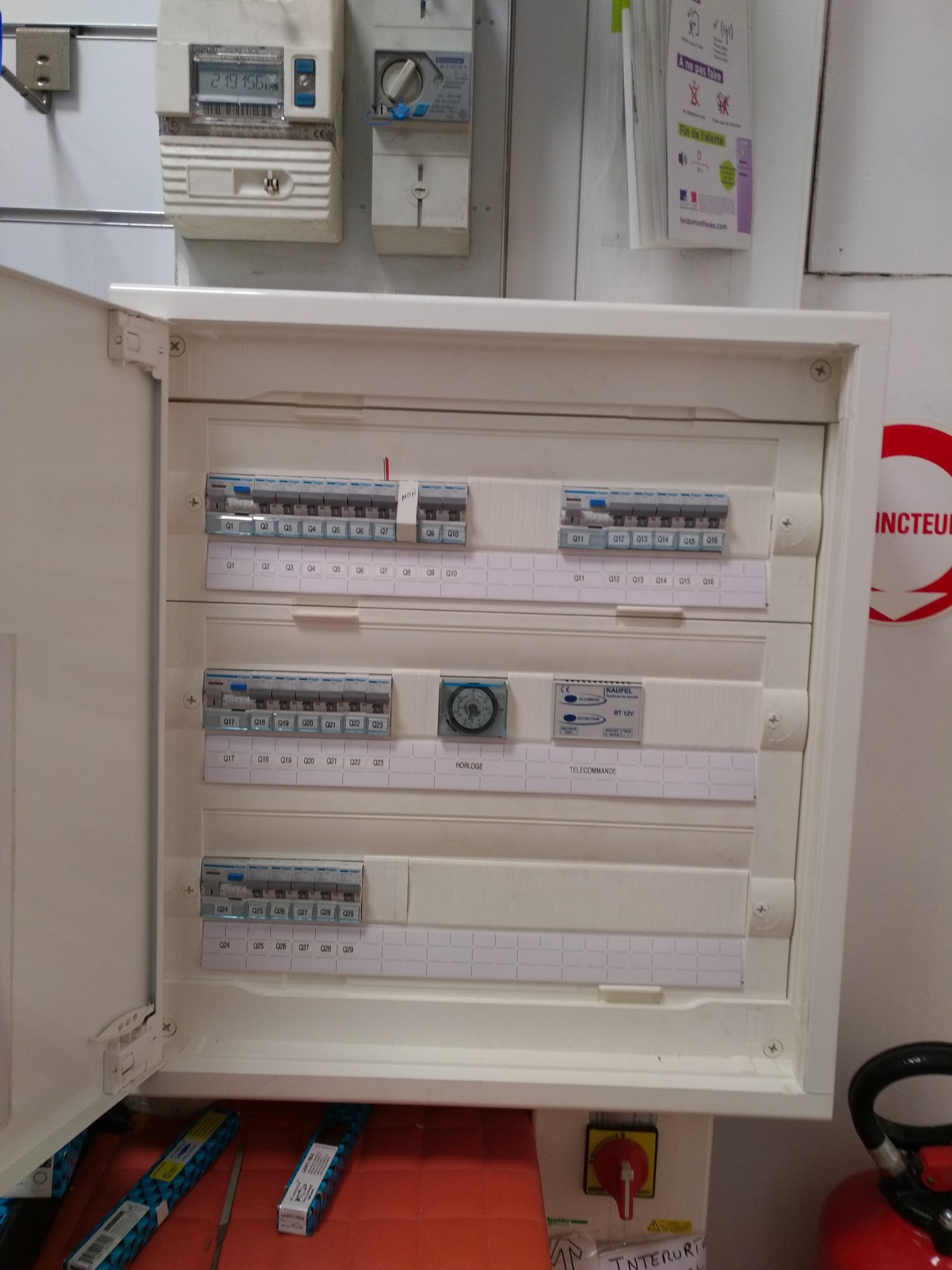 électricien Lyon installation dépannage électricité rénovation tableau électrique après